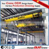 3D Design Drawing Electric Single Girder 10 Ton Overhead Crane With Electric Hoist thumbnail-3
