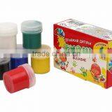 Gouache, Poster Paint, Poster Color 6 Colors, 120 ml thumbnail-1