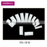 500 Pcs Clear Half Transparent Half Covered Acrylic UV Gel Manicure False French Nail Tips