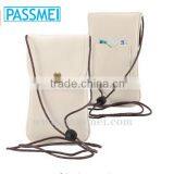 Leather Cellphone Neck Pouch Bag With Card Houlder Adjustable Sling Leather Holder for Iphone 6s thumbnail-3