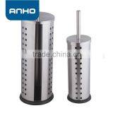 Matte Finishing Toilet Roll and Brush Holder Sets With Holes Decor thumbnail-2