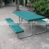 2014 Hot-sale Outdoor Table and Bench Seat,table & Bench,outdoor Picnic Table With Umbrella Hole thumbnail-4
