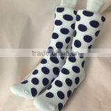 Young Girls Socks On Sale Small MOQ Custom Logo Vivid Colored Dots Sock Wholesale