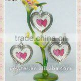 Colorful Flower Photo Frame With Heart-Shaped