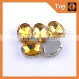 Sew on Crystal Rhinestones Claw Oval Stones for Shoes Ornament thumbnail-5