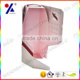Best selling !!!! customized foldable wine box,customized printing and logo embossing,high quality cardboard gift wine boxes,