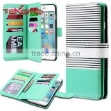 Wallet case cover for iphone 6 plus 5.5inch devices for iphone case wholesale