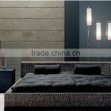 Viet Nam Manufacturer Hand Weaving Wooden Rattan Bedroom Set (Hand Woven by Wicker,hyacinth & Acacia Wooden Frame ) thumbnail-1