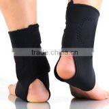 Neoprene tourmaline self heating adjustable ankle brace