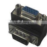 Vga Svga Male To Female Right Angle 90 Degree Adapter Cabletolink Top Quality
