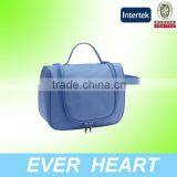 Black Grid Pattern Cosmetic Make Up Small Zippered Bag