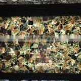 China High Quality Natural Moss Agate Stone Slab thumbnail-1