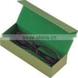 Square Hand Made Aluminum pu Leather Reading Glasses Case