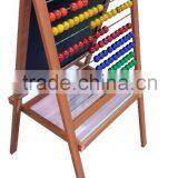 WOODEN ABACUS BIG FOOT AND WRITING BOARD thumbnail-1