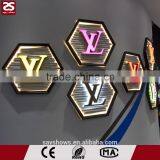 High Brightness Surface Illuminated 3d Acrylic Led Letter Sign