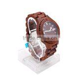 2016 Fashion Wrist Watch Man Custom Logo Wood Watch thumbnail-5