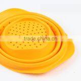 Innovative Kitchen Tools Collapsible Silicone Fruit Stainer Colander thumbnail-4