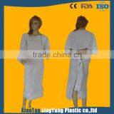 Blue Disposable Aprons With Sleeves Plastic Cpe Gown thumbnail-6