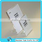 Creative Acrylic Table Stand Menu Holder Acrylic Menu Display Holder for Restaurant Cheap Custom Made