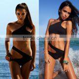 New Sexy Women&Lady's One-Piece Swimwear Bandage Monokini Swimsuit Bikini Black thumbnail-1