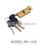 New Brass Euro Profile Cylinder Lock