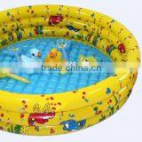 Nice Design Yellow Inflatable Swimming Pools Air Bath Pool for Kids