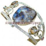 Genuine!! Handmade Black Sheen Sterling Silver Jewelry Online Jewellry Stores Pieces thumbnail-1