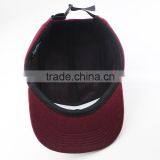 Fashion Design Cheap 5 Colors Custom Flat Brim 5 Panel Cotton Twill Cap thumbnail-5
