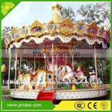 Top China Fun Equipment Amusement Park Rides Rotary Carousel Horses for Sale