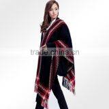 2016 New Design Vintage Women Scarf Winter Stripe Knitted Shawls and Scarves thumbnail-2