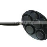 Kawachi Pan Cake Fry Pan Double Sided Black thumbnail-5