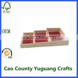 2017 Cheap Design Small Wooden Serving Tray, Solid Wood Food Tray thumbnail-2