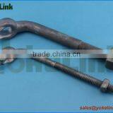 Hot Dip Galvanized Angle Thimbleye Bolt per ASTM A153 thumbnail-3