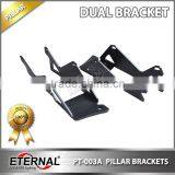 Offroad ATV UTV Jeep Wrangler Pillar A Dual Cube Pod Led Work Light Brackets thumbnail-3