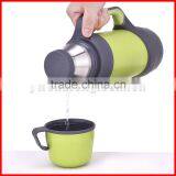 LOGO Customized Stainless Steel Wholesale Outdoor Vehicle-mounted High-capacity Super Insulation Vacuum Travel Kettle / Thermos thumbnail-3