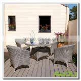 Audu Houston Patio Outdoor Garden Rattan Dining Set thumbnail-1