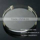 Blank Round Crystal Paperweight thumbnail-1