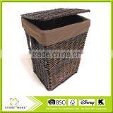 Canopy Handwoven Willow Laundry Hamper thumbnail-1