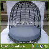 Garden Set Adult Rattan Canopy Outdoor Bed Furniture CF724L thumbnail-1
