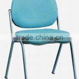 Iron Tube Stackable Simple Chair thumbnail-1