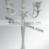Standing White Candelabra,IndianCandelabra and Home Aluminium White Candelabra thumbnail-5