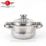 Europe Style New Design 2pcs Pot Stainless Steel Cookware Pot Sets thumbnail-3