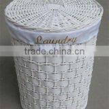 White Willow Laundry Basket thumbnail-1