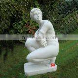 White Marble Nude Woman Statue thumbnail-1