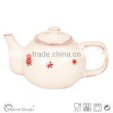 Ceramic Stoneware Tea Pot Christmas Design thumbnail-4