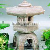 Wholesale Outdoor Decorative Antique Hand Carved Marble Japanese Stone Lantern thumbnail-3