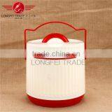 4.6L, 1.4L Plastic Leafproof Insulated Bento Lunch Box/ Portable Food Carrier thumbnail-1