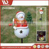 2017 Trending Products Personalized Light Christmas Gift Outdoor Ornaments Snowman Garden Stake thumbnail-2
