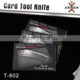Folding Credit Card Knife With Stainless Steel Blade thumbnail-5