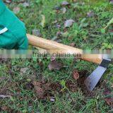 Round Natural Garden Tools Wooden Hoe Handle, Wooden Shovels Stick
